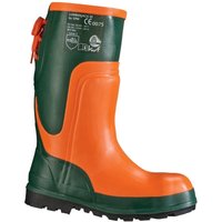 Forstsicherheitsstiefel Ulme Gr.45 oliv/orange Naturkautschuk Forstsicherheitsstiefel Ulme Gr.45 oliv/orange Naturkautschuk von FP
