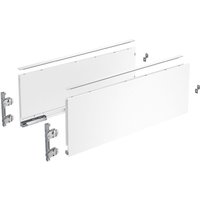 Hettich Zarge AvanTech YOU Set, Höhe 187 mm, NL 650 mm, weiß, links und rechts von FP