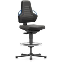 FP - interstuhl Arbeitsdrehstuhl Nexxit Bodengleiter + Fußring - 9031-SP01-3277 von FP