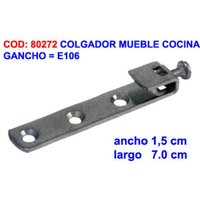 Aufhängehaken für Küchenmöbel E106 von FPLUS