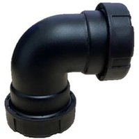 Ellenbogen HH von 40 glatt schwarz TECNOAGUA T-200B58800 von FPLUS