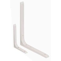 Fplus - Klassischer quadratischer Träger 250x200 mm weiß mit Dübel und Schraube E-502 Fplus - Klassischer quadratischer Träger 250x200 mm weiß mit Dübel und Schraube E-502 von FPLUS