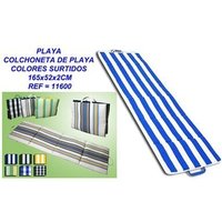 Strandmatte, farbig sortiert, 165 x 52 x 2 cm von FPLUS