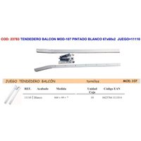 Fplus - Wäscheleine für den Balkon, Mod. 107, weiß lackiert, 67 x 60 x 2, Spiel 11110 Fplus - Wäscheleine für den Balkon, Mod. 107, weiß lackiert, 67 x 60 x 2, Spiel 11110 von FPLUS