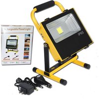 Talox Dünner wiederaufladbarer 30-W-LED-Spotlight-Projektor von FPLUS