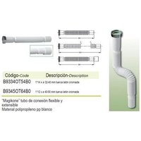 Prhie flexibler Schlauch 1-1/4x32-40 mit Magikone 35003 Mutter von FPLUS