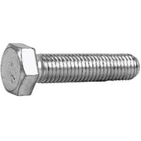 Fplus - Sechskantschraube 933 6x80 Zink ohne Mutter 8,8 von FPLUS