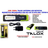 Fplus - talox rotierende-magnetisch-wiederaufladbare LED-Taschenlampe 25 m von FPLUS