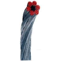 Verzinktes Stahlkabel 3 mm 6x7+1 Rolle 100 m von FPLUS