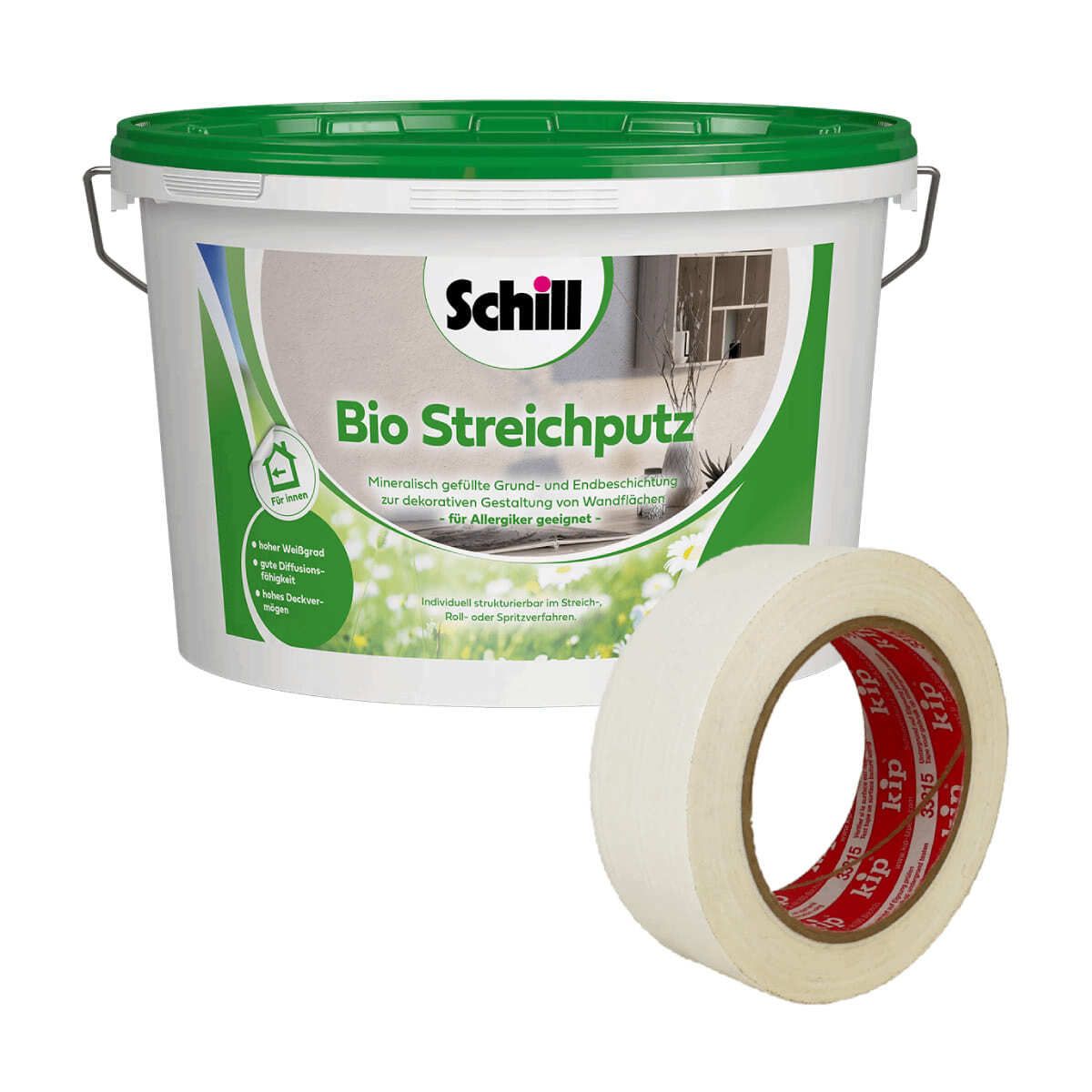 Schill Bio Streichputz plus Kip 3315 Verputzerband von FPT Group GmbH