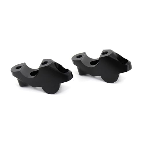 TNVYRFS Für CB400X CB400 X CB 400 X 2021 2022-Motorradteile Mit Versetzter Lenkererhöhungsklemme, Verlängerter Lenkeradapterhalterung Motorrad Lenkererhöhungen LenkererhöHung(Zwart) von FPWPDGDZK