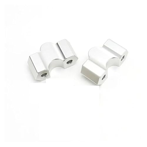 TNVYRFS Für F750GS F 750 GS 2018 2019 18 19 Motorrad Riser Lenker Zubehör CNC Aluminium Legierung Lenker Riser Up 20mm Halterung Kit Motorrad Lenkererhöhungen LenkererhöHung(Silver) von FPWPDGDZK