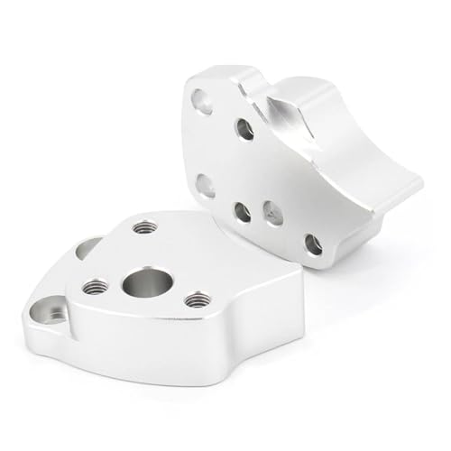TNVYRFS Für FJR1300 Für FJR 1300 2001 2002 2003 2004 2005 Motorrad-Lenkererhöhungen Höhenadapter Klemmlenkererhöhung 25 Mm Motorrad Lenkererhöhungen LenkererhöHung(Silver) von FPWPDGDZK