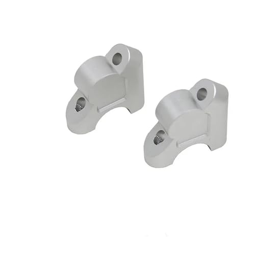 TNVYRFS Für R1200GS LC Für ADV R 1200 GS 2014-2017 2016 Motorradzubehör Lenker Lenkerklemme Erhöhter Extend Riser Raiser Motorrad Lenkererhöhungen LenkererhöHung(Silver) von FPWPDGDZK