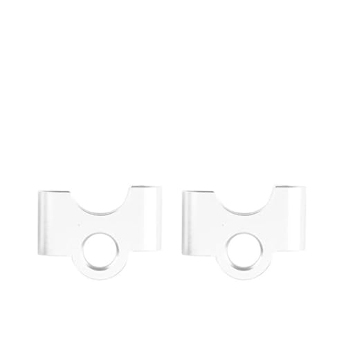 TNVYRFS Für R1200GS R1250GS LC Für Abenteuer Für ADV Motorrad 32MM Lenker Riser Clamp Verlängern Lenker Adapter Halterung Motorrad Lenkererhöhungen LenkererhöHung(Silver) von FPWPDGDZK