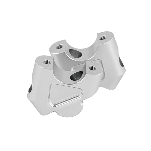 TNVYRFS Für R1250GS Für ADV Für R1200GS LC GS R1200 2013-2022 Motorradlenker Aluminium CNC 32MM 1 1/4 "Lenker Drag Riser Clamp Motorrad Lenkererhöhungen LenkererhöHung(Silver) von FPWPDGDZK