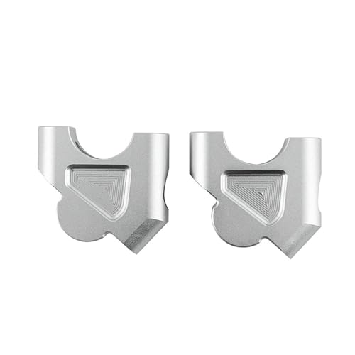 TNVYRFS Für R1250GS Für ADV R1200GS LC GS R1200 2013-2022 Motorradlenker Aluminium CNC 32MM 1 1/4 "Lenker Drag Riser Clamp Motorrad Lenkererhöhungen LenkererhöHung(Silver) von FPWPDGDZK