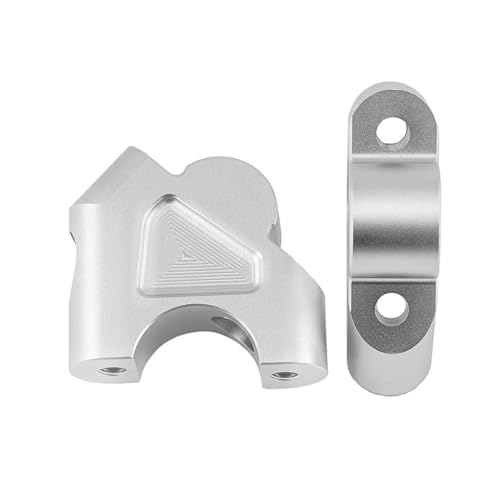 TNVYRFS Für R1250GS Für ADV R1200GS LC GS R1200 2013-2022 Motorradlenker Aluminium CNC 32MM 1 1/4 "Lenker Drag Riser Clamp Motorrad Lenkererhöhungen LenkererhöHung(Silver) von FPWPDGDZK