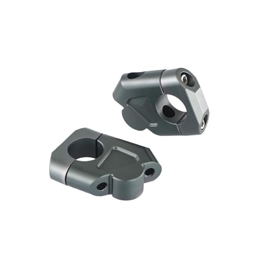 TNVYRFS Für R1250GS Für Abenteuer 2018 2019 2020 2021 R1250 GS Für ADV LC R 1250GS Motorrad Lenker Riser Mount Clamp Raiser Adapter Kit Motorrad Lenkererhöhungen LenkererhöHung(Titanium) von FPWPDGDZK