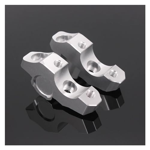 TNVYRFS Für S1000R S1000XR S 1000 1000R 1000XR Zubehör Motorrad Lenkerklemme Angehoben Verlängern Lenkerhalterung Riser Motorrad Lenkererhöhungen LenkererhöHung(Silver) von FPWPDGDZK