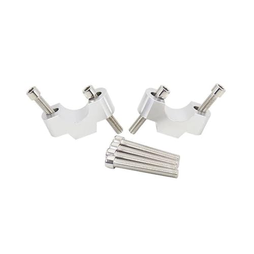 TNVYRFS Für S1000XR 2020 2021 S 1000 XR 20 21 Motorrad Zubehör Griff Bar Riser Clamp Verlängern Lenker Motorrad Lenkererhöhungen LenkererhöHung(Silver) von FPWPDGDZK
