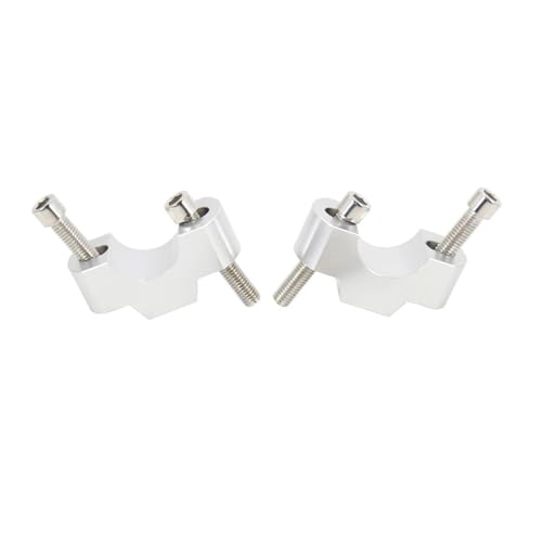 TNVYRFS Für S1000XR S 1000 XR 2020 2021 Motorrad Zubehör Griff Bar Riser Clamp Verlängern Lenker Motorrad Lenkererhöhungen LenkererhöHung(Silver) von FPWPDGDZK