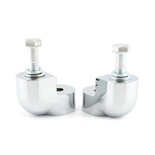 TNVYRFS Für VTX1300C 2004-2009 2005 2006 2007 2008 1 Paar Chrom Motorrad Lenker Clamp Riser Bar Motorrad Lenkererhöhungen LenkererhöHung TNVYRFS Für VTX1300C 2004-2009 2005 2006 2007 2008 1 Paar Chrom Motorrad Lenker Clamp Riser Bar Motorrad Lenkererhöhungen LenkererhöHung von FPWPDGDZK