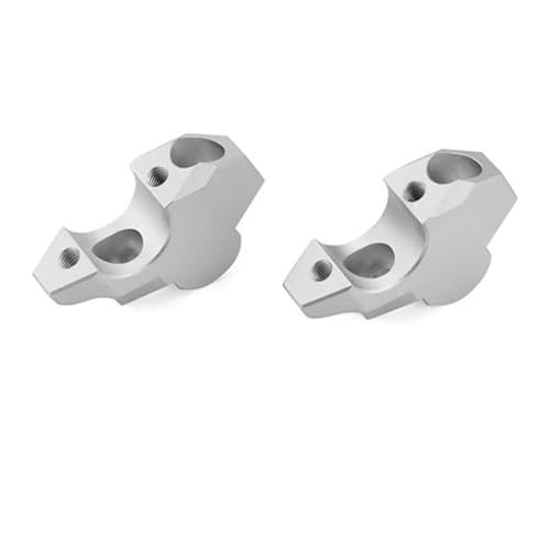 TNVYRFS Für X-ADV750 Für X ADV750 2017-2018 CNC-Lenkererhöhung Lenkerklemmadapter Motorradlenkererhöhung Motorrad Lenkererhöhungen LenkererhöHung(Silver) von FPWPDGDZK