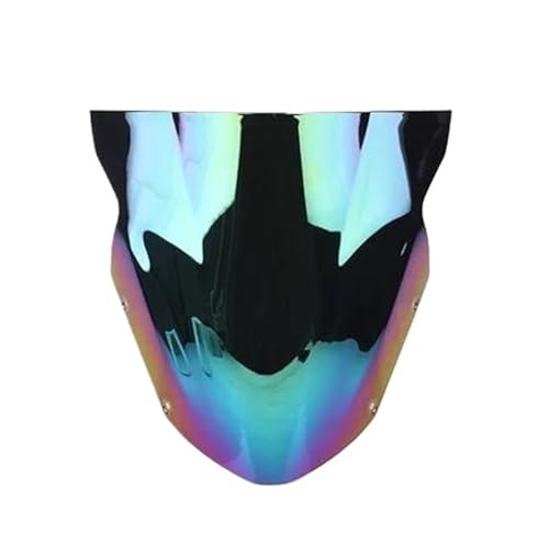 TNVYRFS Motorrad Deflektor Spoiler Für ER6F ER6R 2009 2010 2011 Für ER-6R ER-6F 09 10 11 Motorrad Windschutz Windschutz ABS Winddicht Schild Motorrad Wind Schild(Iridium) von FPWPDGDZK