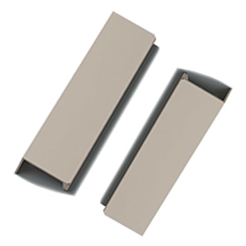 FQFLXY6589 2 Stück Versteckter Türgriff Aluminiumlegierung Schrankknöpfe Unsichtbare Möbelgriffe Türklinken Rechter Winkel KüchenZiehgriffe Schubladengriff für Kleiderschrank Schubladen (120mm,grau) FQFLXY6589 2 Stück Versteckter Türgriff Aluminiumlegierung Schrankknöpfe Unsichtbare Möbelgriffe Türklinken Rechter Winkel KüchenZiehgriffe Schubladengriff für Kleiderschrank Schubladen (120mm,grau) von FQFLXY6589