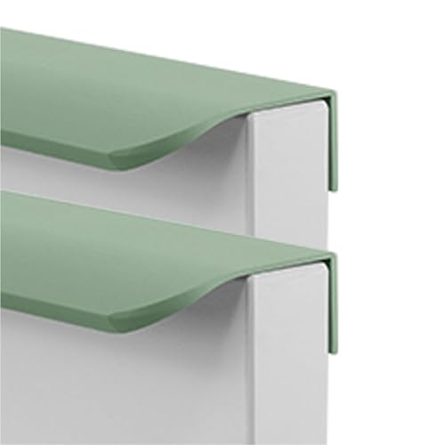 FQFLXY6589 2 Stück Versteckter Türgriff Rechter Winkel Schrankgriffe Möbelgriffe,Unsichtbare Schubladengriff für Küchenschränke,Kleiderschrank,Tür,Schubladen,Aluminiumlegierungsgriff (80mm,Grün) FQFLXY6589 2 Stück Versteckter Türgriff Rechter Winkel Schrankgriffe Möbelgriffe,Unsichtbare Schubladengriff für Küchenschränke,Kleiderschrank,Tür,Schubladen,Aluminiumlegierungsgriff (80mm,Grün) von FQFLXY6589