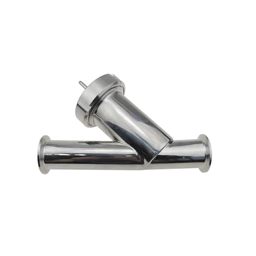 1.5" Tri Clamp Y Type Filter Strainer,Pipe OD 1", Stainless Steel SS304 DIN Cover 100mesh 1.5" Tri Clamp Y Type Filter Strainer,Pipe OD 1", Stainless Steel SS304 DIN Cover 100mesh von FQHIDMOMX