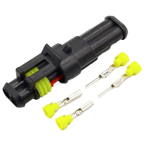 10 sets Kit 2 Pin Way AMP seal Waterproof Electrical Wire Connector 10 sets Kit 2 Pin Way AMP seal Waterproof Electrical Wire Connector von FQHIDMOMX