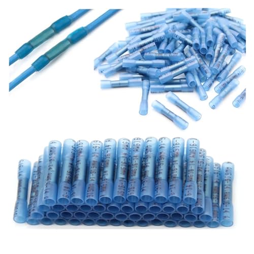 1000PCS Electrical Wire Butt Connectors Insulated Heat Shrink Terminals 16-14 AWG Seal Splice Crimp Terminals von FQHIDMOMX