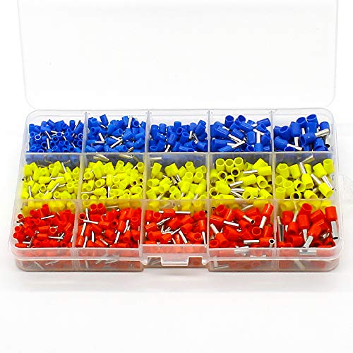 1000pcs/lot Ferrules kit set Wire Copper Crimp Connector Insulated Cord Pin End Terminal von FQHIDMOMX