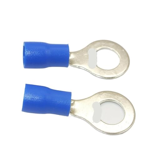 1000pcs RV2-10 3/8" 16-14AWG Ring Ground Insulated Wire Connector Electrical Crimp Terminal Blue Ring Insulated Connectors 1000pcs RV2-10 3/8" 16-14AWG Ring Ground Insulated Wire Connector Electrical Crimp Terminal Blue Ring Insulated Connectors von FQHIDMOMX