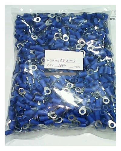 1000pcs RV2-5#10 pre-insulating ring terminal AWG16-14 1.5-2.5MM2 wire connector 1000pcs RV2-5#10 pre-insulating ring terminal AWG16-14 1.5-2.5MM2 wire connector von FQHIDMOMX