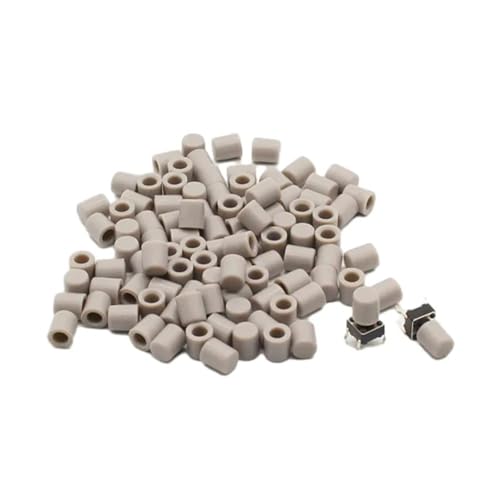 100pcs/lot Gray Cap Hat for 6 * 6mm G61 Tactile Push Button Switch Lid Cover 100pcs/lot Gray Cap Hat for 6 * 6mm G61 Tactile Push Button Switch Lid Cover von FQHIDMOMX