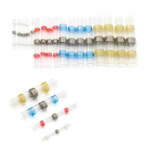 100pcs/set 4 Sizes Solder Sleeve Wire Seal Heat Shrink Connectors Splice Terminals Insulated Butt Wire Connectors 100pcs/set 4 Sizes Solder Sleeve Wire Seal Heat Shrink Connectors Splice Terminals Insulated Butt Wire Connectors von FQHIDMOMX