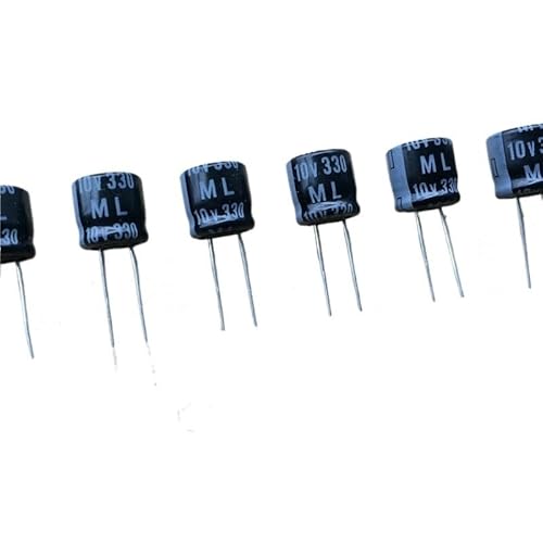 100pcs 330uF 10V 8x7.5mm Long Life 10V330uF Aluminum Electrolytic Capacitor von FQHIDMOMX