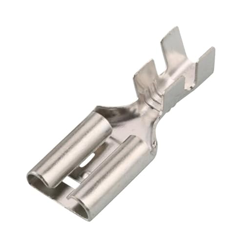 100pcs Female 9.5 Spring Cold Press terminal 9.5mm Crimp Connectors DJ622-D9.5×1.2C thickness 0.5 von FQHIDMOMX