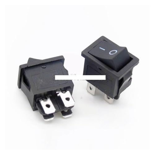 10PCS Type Switch Black 15 * 21mm 4PIN ON-OFF Rocker Switch 6A/250V 10A/125V LCD TV Power Switch 4 Points 10PCS Type Switch Black 15 * 21mm 4PIN ON-OFF Rocker Switch 6A/250V 10A/125V LCD TV Power Switch 4 Points von FQHIDMOMX