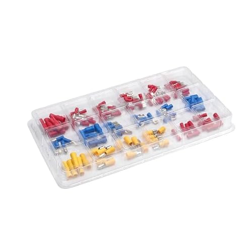 120Pcs Crimp Terminals Connector 22-10AWG Assorted Insulated Butt Cable Wire Connectors Kit for Cars Vans electronic starter 120Pcs Crimp Terminals Connector 22-10AWG Assorted Insulated Butt Cable Wire Connectors Kit for Cars Vans electronic starter von FQHIDMOMX