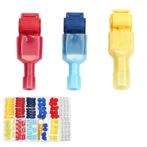 155pcs Quick Electrical Cable Connectors Snap Splice Lock Wire Terminal Crimp Wire Connector Waterproof Connector von FQHIDMOMX