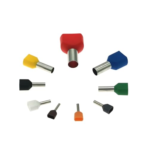 1590Pcs Dual Wire Tube Insutated Cord End Crimp Termina TE0508~7512 Double Terminal Cable Copper Ferrules 0.5~0.75mm² von FQHIDMOMX