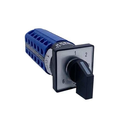 16mm Opening Hole Rotary Cam Switch LW26-10/6 Six Section Two Wire 6-Way Power Supply Voltage Signal Switching Control von FQHIDMOMX