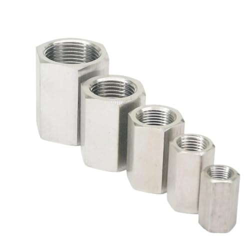 1PC 1/2" BSPP Female 304 Stainless Hex Nut Rod Pipe Adapters Max Pressure 8000 psi 1PC 1/2" BSPP Female 304 Stainless Hex Nut Rod Pipe Adapters Max Pressure 8000 psi von FQHIDMOMX