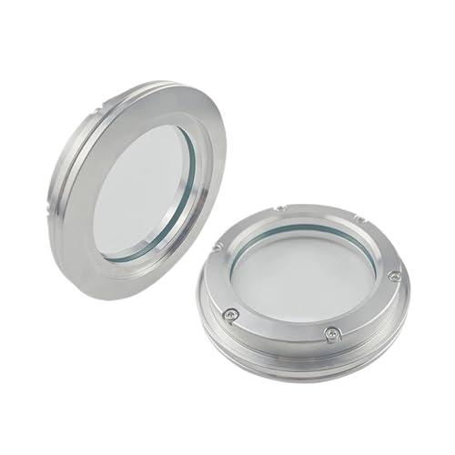 1PC ISO63 vacuum sight glass Flat observation window observation chamber bulkhead flange sight glass von FQHIDMOMX