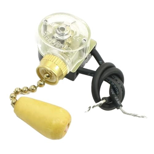 1pc Lighting Ceiling Fan Light Switch w Pull Chain 3A 250VAC 6A 125VAC 1pc Lighting Ceiling Fan Light Switch w Pull Chain 3A 250VAC 6A 125VAC von FQHIDMOMX