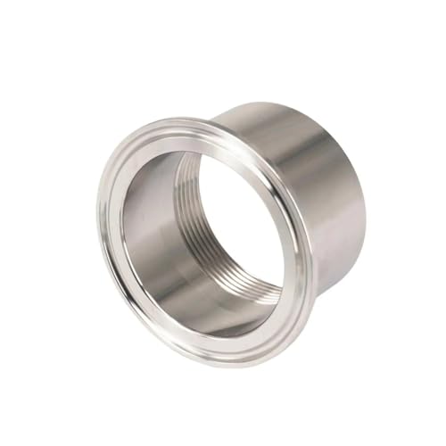 2" BSPT Female x Ferrule O/D 77.5mm Tri Clamp 2.5" 304 Stainless Steel Ferrule Clamp Pipe Fitting Connector 2" BSPT Female x Ferrule O/D 77.5mm Tri Clamp 2.5" 304 Stainless Steel Ferrule Clamp Pipe Fitting Connector von FQHIDMOMX